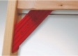 Euroline Holz Stufenstehleiter mit Comfort-Stufen mit Werkzeugablage 2x5 Stufen