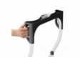 Hailo K75 ComfortLine ergonomische Stahl-Trittleiter 3 Stufen