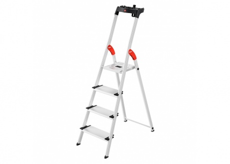 Hailo L80 ComfortLine Stehleiter 4 Stufen