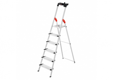 Hailo L80 ComfortLine Stehleiter 6 Stufen