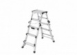 Hailo D100 TL TopLine Stehleiter mit teleskopierbaren Holmen