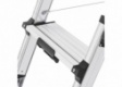 Hailo D100 TL TopLine Stehleiter mit teleskopierbaren Holmen
