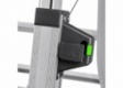 Hailo D100 TL TopLine Stehleiter mit teleskopierbaren Holmen