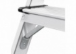 Hailo D60 StandardLine Doppelstufenleiter mit rutschsicheren geriffelten 2x5 Stufen