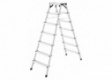 Hailo TL100 TopLine Alu Teleskop Stehleiter 5 Stufen