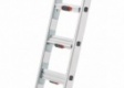 Hailo Sprossenschiebeleiter S110 Pro mit innovativen 3 Dreh-Stufen mit großer Standfläche 2x12 Sprossen