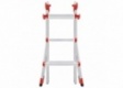 Hailo Aluminium Multifunktionsleiter M80 4x3 Sprossen