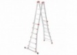 Hailo Aluminium Multifunktionsleiter M80 4x6 Sprossen