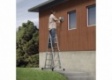 Hailo ProfiStep® Gelenkleiter M60 mit Plattform 4x3 Sprossen