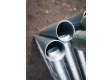 30er Set Bauzaun 1,20 m feuerverzinkt, Mulitfunktionspalette, Betonstein, Schelle