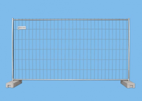 BAUZAUNWELT 13 kg 3,5 x 2,0 m Mobilzaun EUTOP - stabil - Draht 3 mm
