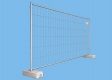 BAUZAUNWELT 13 kg 3,5 x 2,0 m Mobilzaun EUTOP - stabil - Draht 3 mm