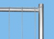 BAUZAUNWELT 18 kg 3,5 x 2,0 m Mobilzaun EUTOP Profi - extra stabil - Draht 4 mm