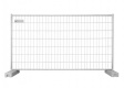 BAUZAUNWELT 18 kg 3,5 x 2,0 m Mobilzaun EUTOP Profi - extra stabil - Draht 4 mm