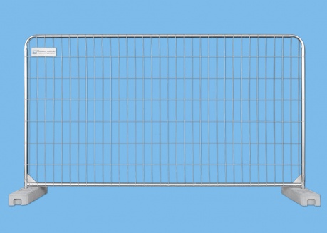 BAUZAUNWELT 15,5 kg 3,5 x 2,0 m Mobilzaun Round Top - Rundrahmen - extra stabil