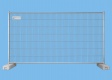 BAUZAUNWELT 15,5 kg Anti Climb 3,5 x 2,0 m Mobilzaun - Masche 43 x 262 mm - stabil