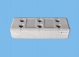Bauzaun 2,20 m mit Betonfuß 23 kg als Variante