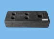 BAUZAUNWELT 10er Set 14 kg EUTOP Exklusiv - Betonfuß und Verbinder