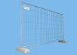 Bauzaun 11 kg EUTOP eco inkl. PE Fuß 16 kg und Verbinder 20er Set