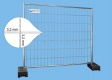BAUZAUNWELT 11 kg 2,20 x 2,00 m Mobilzaun - extra stabil