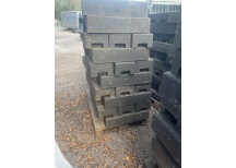 Restposten Abverkauf - Bauzaunfuß 24 kg PVC - B-Ware