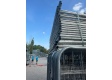 Restposten Abverkauf - stabiler Rundrahmen Bauzaun - B-Ware