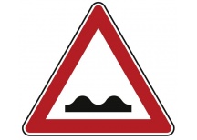 Verkehrszeichen Nr. 112 Unebene Fahrbahn