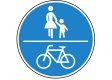 Verkehrszeichen Gemeinsamer Geh- und Radweg