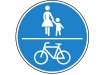 Verkehrszeichen Gemeinsamer Geh- und Radweg